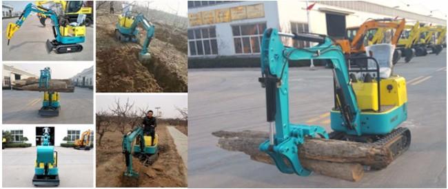Niedriger Minibagger Preis-China-Hersteller-800kg für Bauernhof