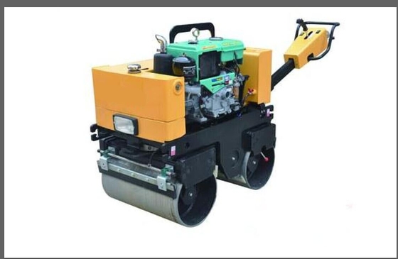 Hydraulischer doppelter Trommel-Bodenverdichter-kleines Ausladungs-Trommel-Rollen-Dieselverdichtungsgerät 1.0-1.3ton