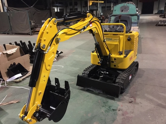 Minimaschinen-Doppelt-Trommel-Minikettenbagger des bagger-SJ10 für kleinen Arbeits-Bereich 950kgs