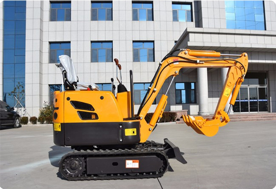 Einfache Minimaschine des bagger-1.5km/H/grabende Maschine für Bauernhof-Gewicht 800kg