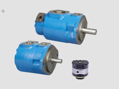 20V, 25V, 35V, 45V, VQ SQP einzelnen Vickers hydraulische Flügelzellen-Pumpe