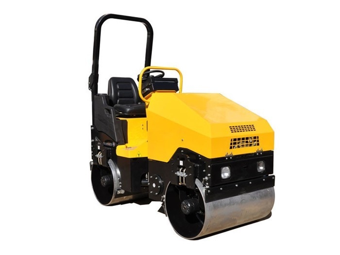 Dieselmotor des ISO-Tandembodenverdichter-Maschinen-Gewichts-1.5t eine Jahr-Garantie 1.3-1.5ton