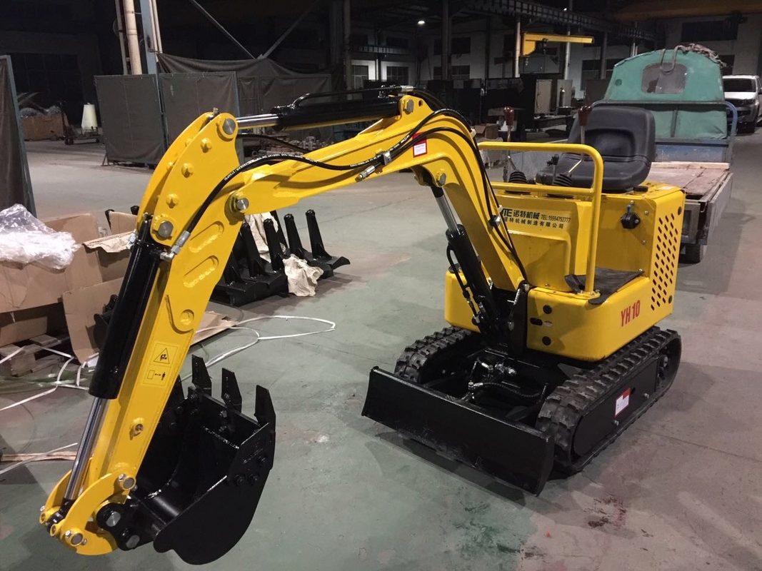Minimaschinen-Doppelt-Trommel-Minikettenbagger des bagger-SJ10 für kleinen Arbeits-Bereich 950kgs